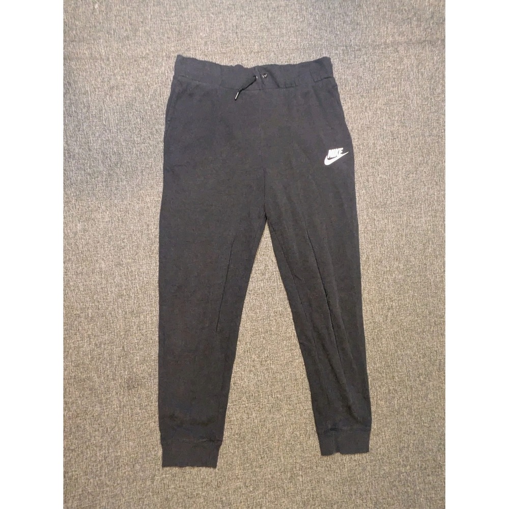 Nike Boys Sweatpants‎ Youth XL Black Joggers Lightweight Tapered Gym Basketball
